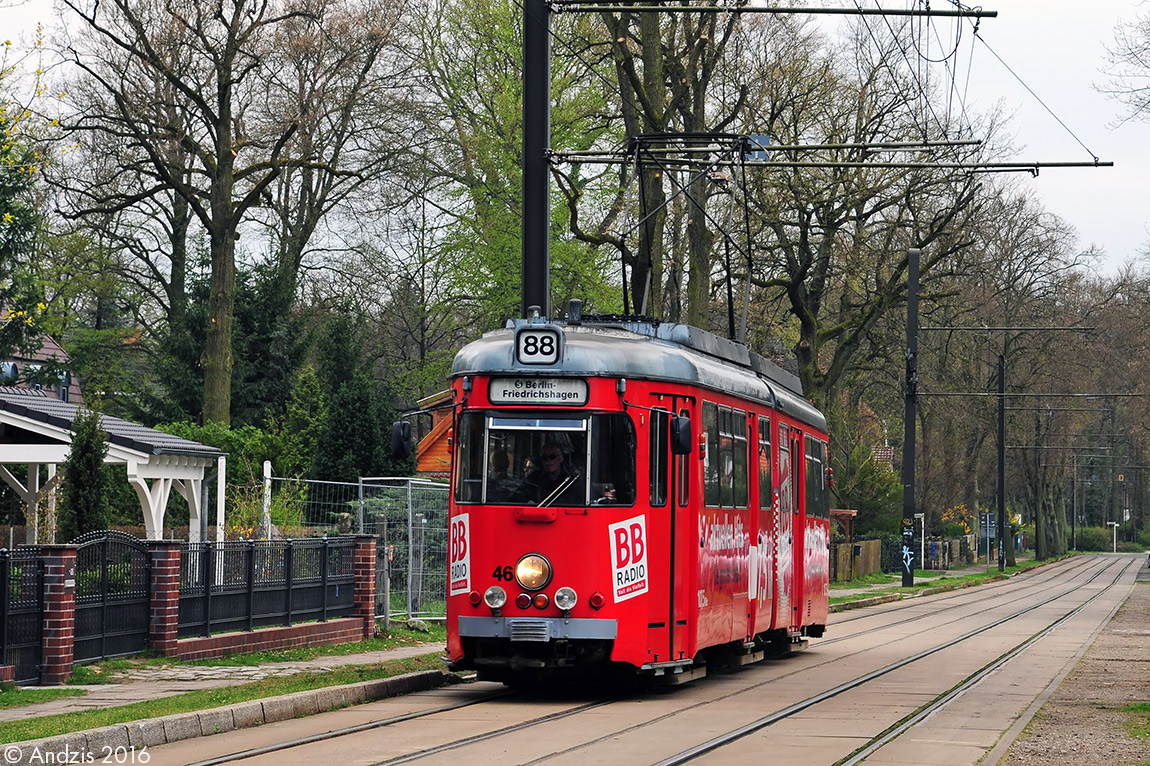 Schöneiche – Rüdersdorf, Duewag GT6ZR N°. 46