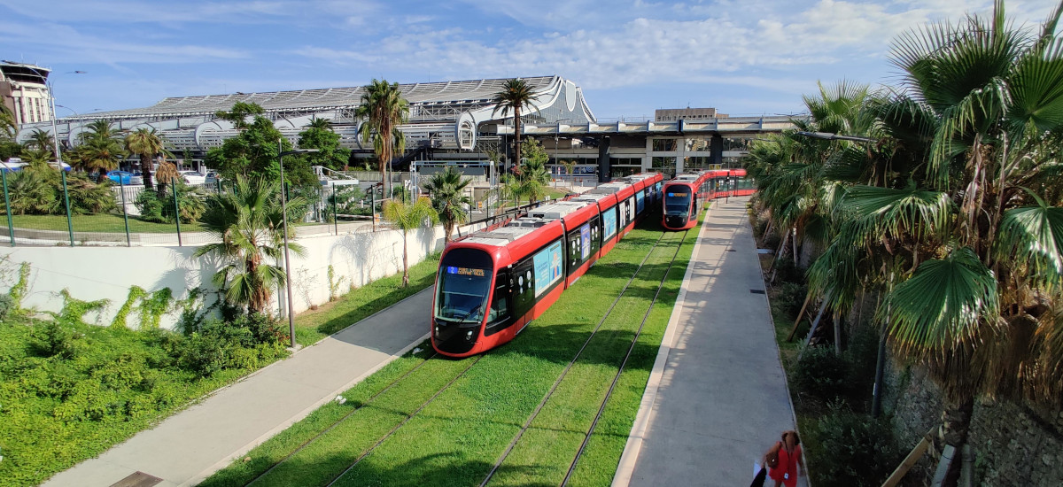 Nice, Alstom Citadis 405 nr. 035
