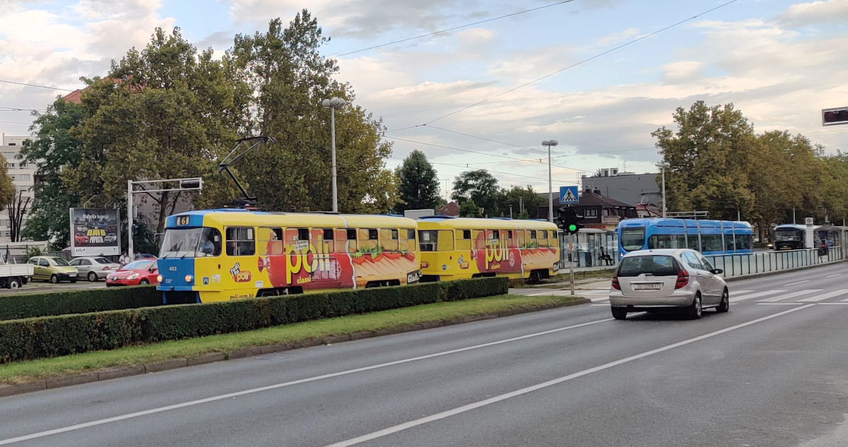 Загреб, Tatra T4YU № 452