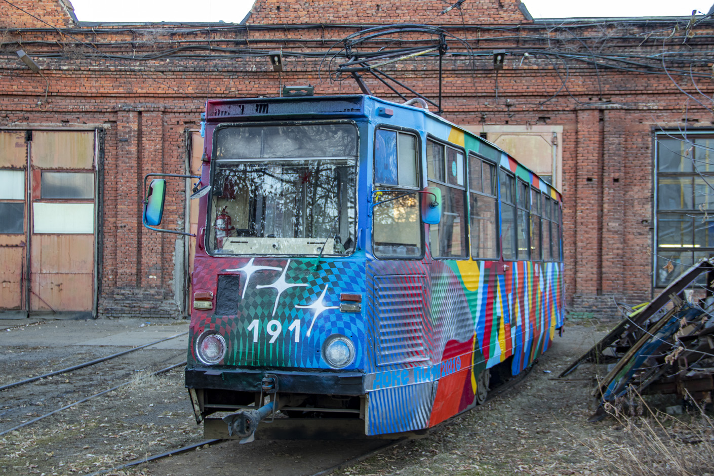 Іркутськ, 71-605 (КТМ-5М3) № 191; Іркутськ — Выставки и фестивали Іркутськ, 71-605 (КТМ-5М3) № 191; Іркутськ — Выставки и фестивали