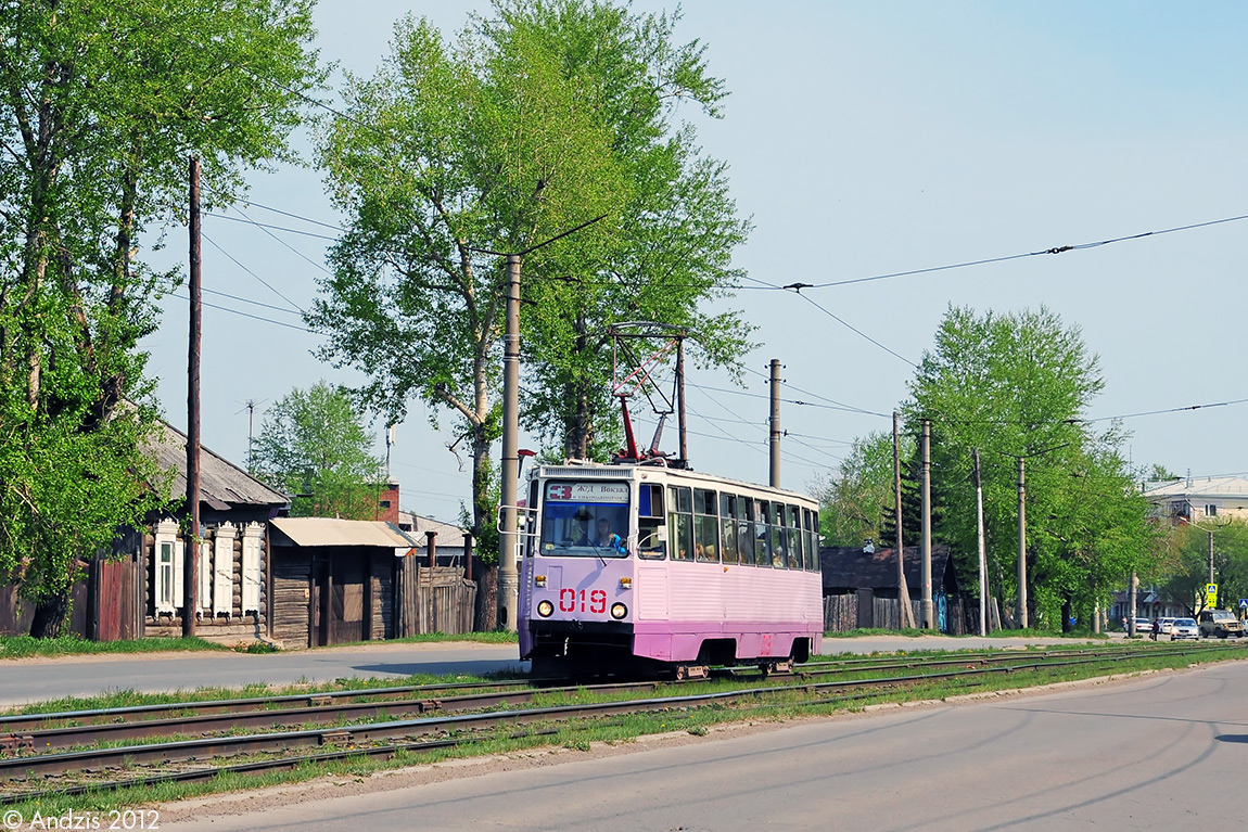 Усолье-Сибирское, 71-605 (КТМ-5М3) № 019