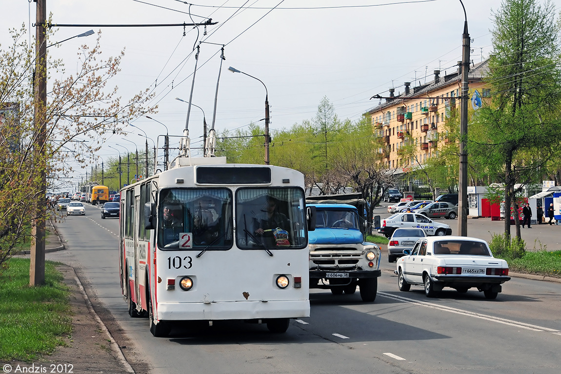 Братск, ЗиУ-682Г [Г00] № 103