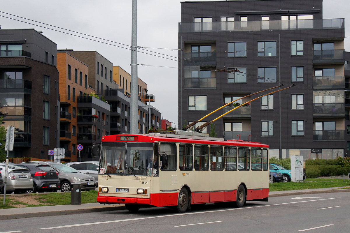 Vilnius, Škoda 14Tr13/6 č. 1591