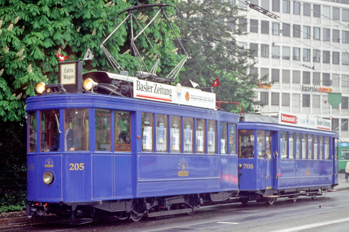Базель, SIG/BBC Ce 2/2 № 205