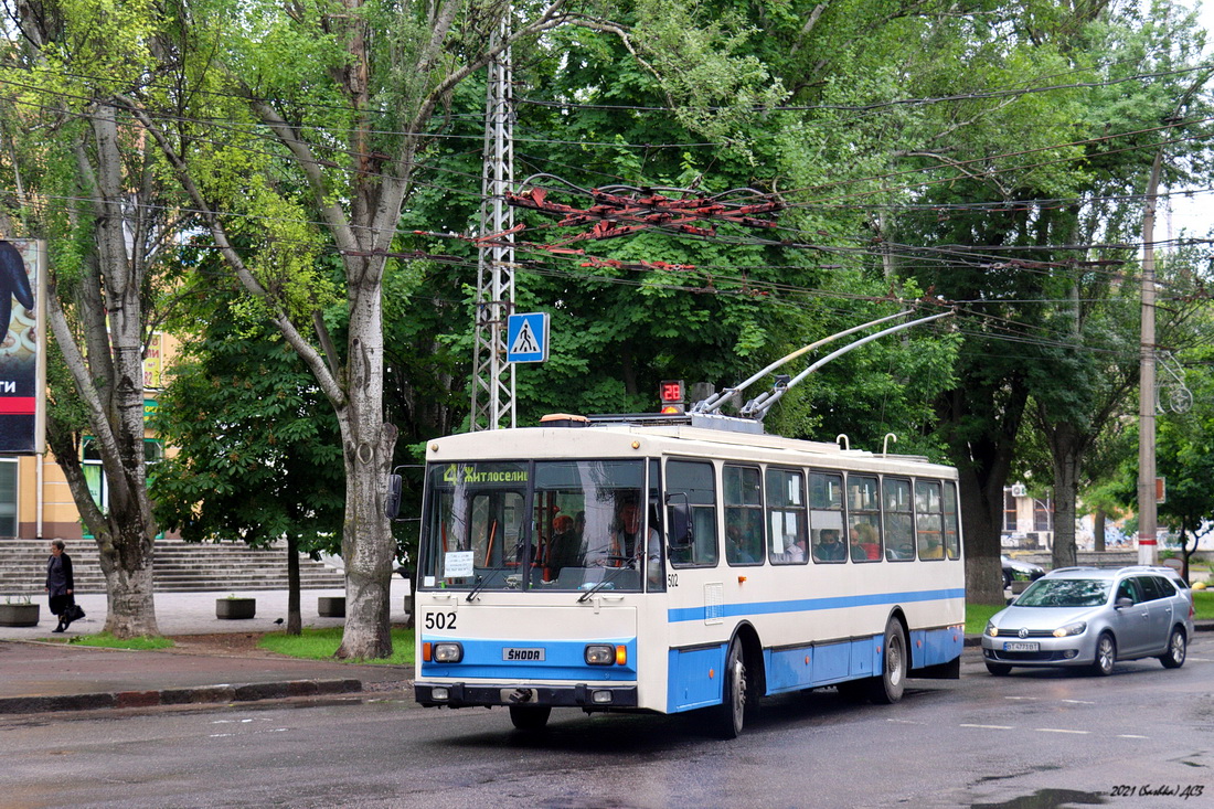 Херсон, Škoda 14Tr10/6 № 502