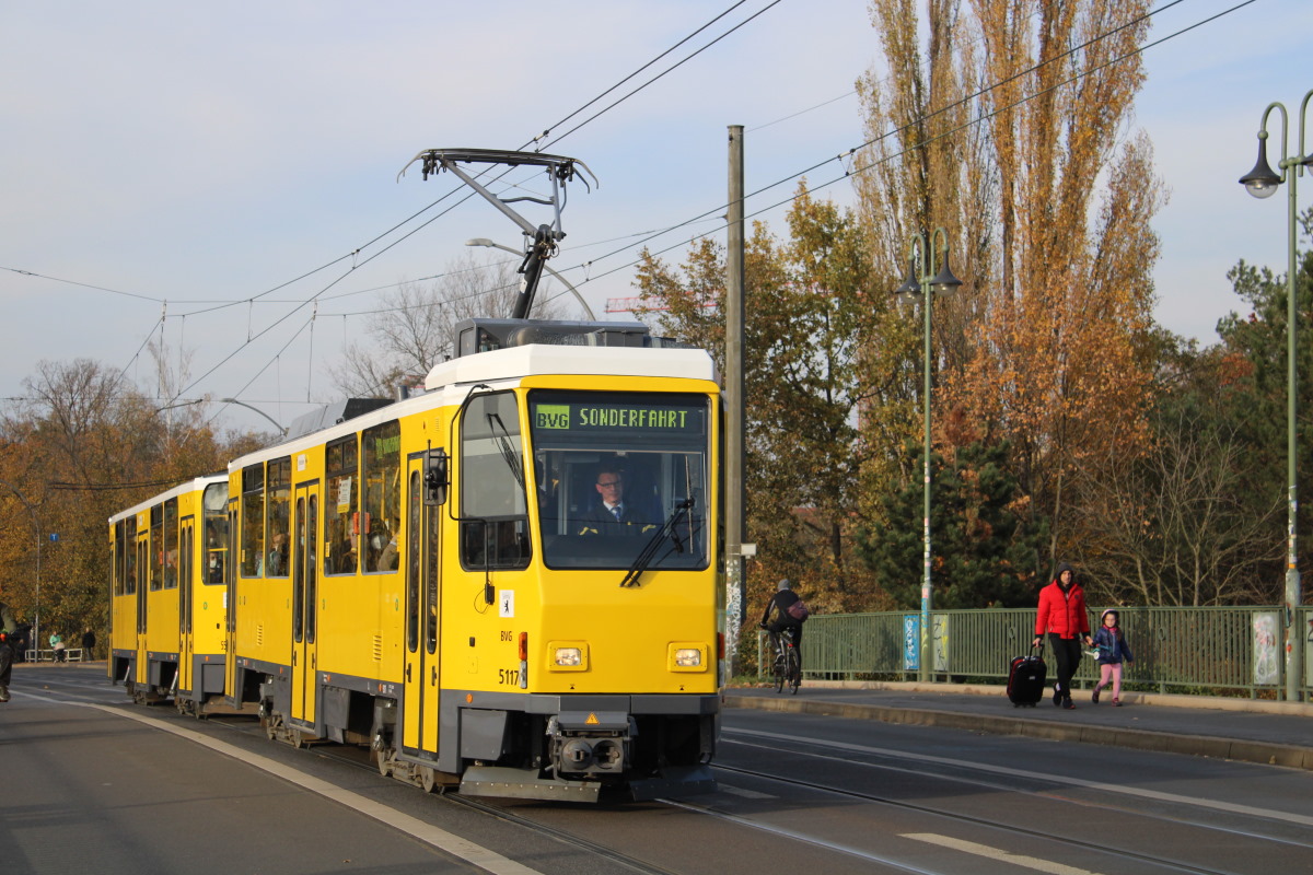 Берлин, Tatra T6A2M № 5117; Берлин — Открытие линии Adlershof-Schöneweide, официальное прощание с Татрами