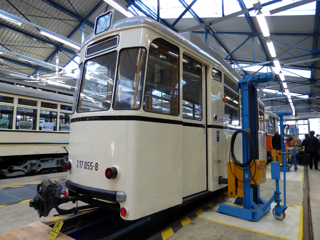 Берлин, Reko TE59 № 217 055-8; Берлин — Открытие линии Adlershof-Schöneweide, официальное прощание с Татрами