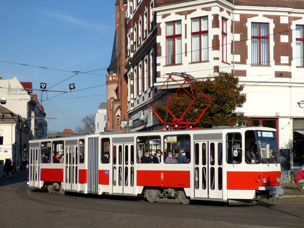 Берлин, Tatra KT4D № 219 282-8; Берлин — Открытие линии Adlershof-Schöneweide, официальное прощание с Татрами