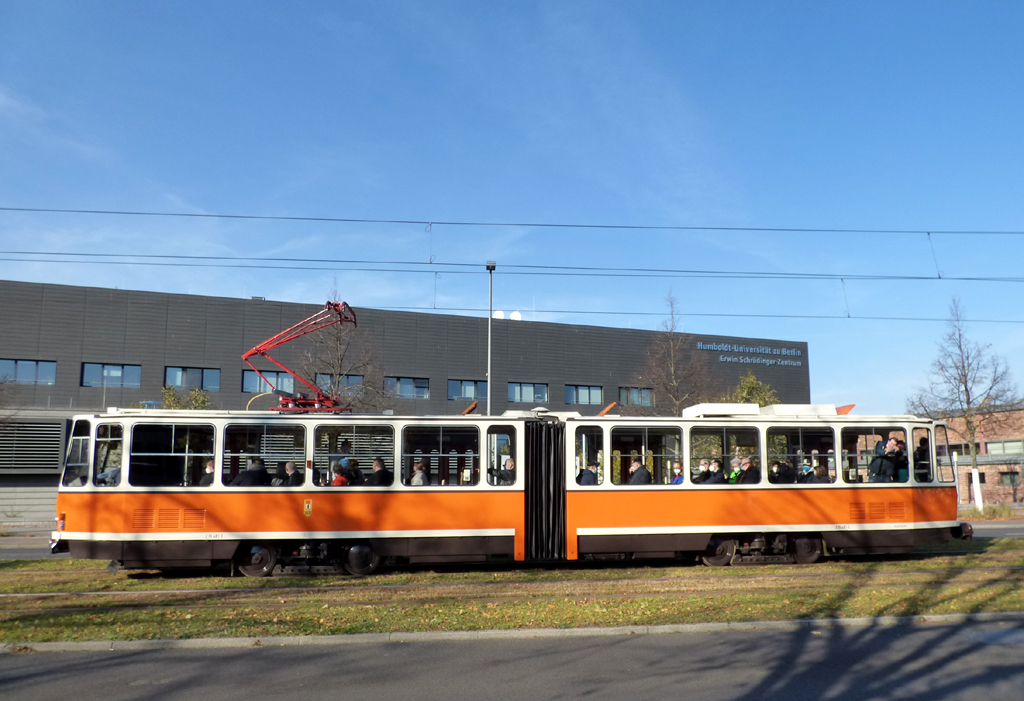 Берлин, Tatra KT4D № 219 481-3; Берлин — Открытие линии Adlershof-Schöneweide, официальное прощание с Татрами