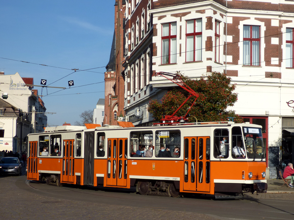 Берлин, Tatra KT4D № 219 481-3; Берлин — Открытие линии Adlershof-Schöneweide, официальное прощание с Татрами
