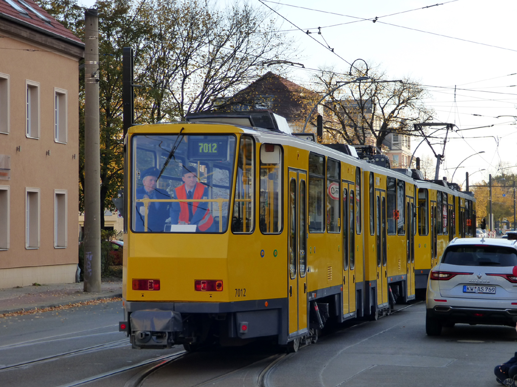 Берлин, Tatra KT4DtM № 7012; Берлин — Открытие линии Adlershof-Schöneweide, официальное прощание с Татрами