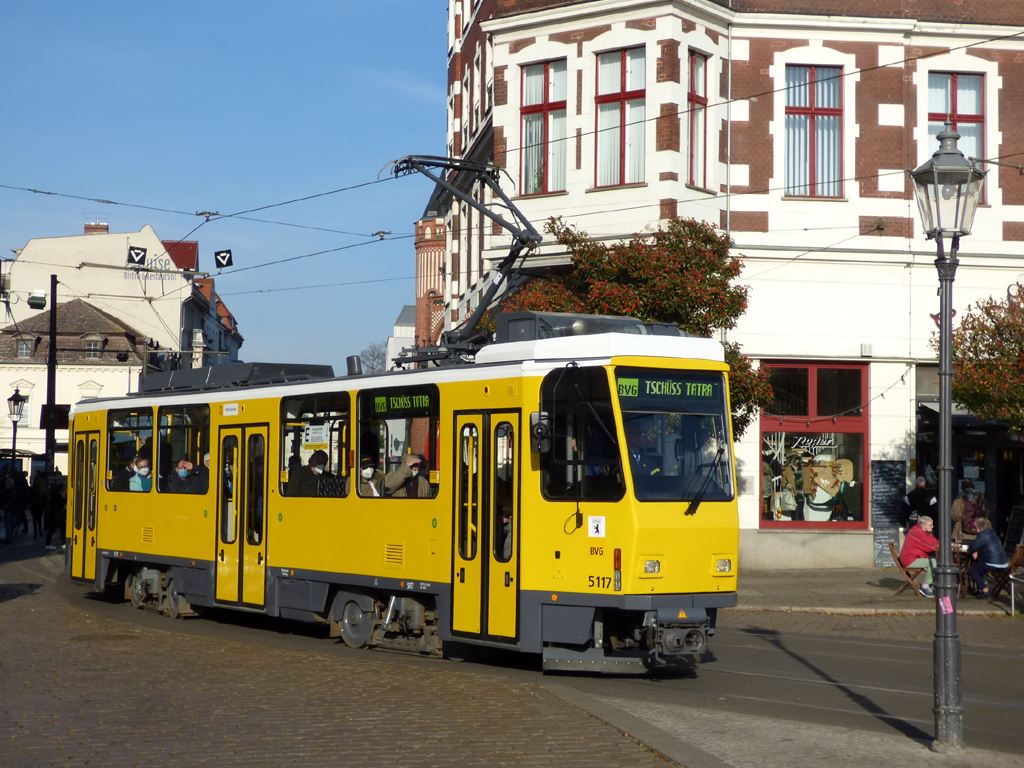 Берлин, Tatra T6A2M № 5117; Берлин — Открытие линии Adlershof-Schöneweide, официальное прощание с Татрами