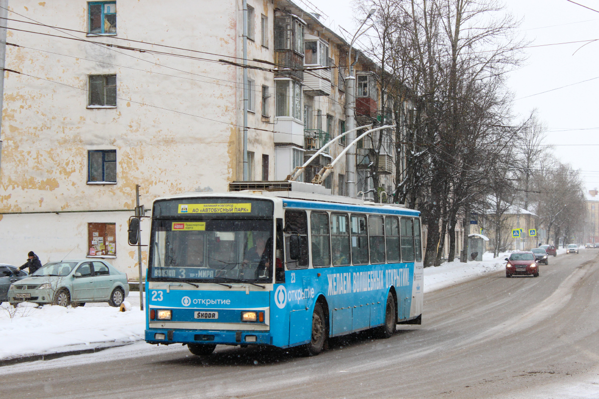 Великий Новгород, Škoda 14TrM (ВМЗ) № 23