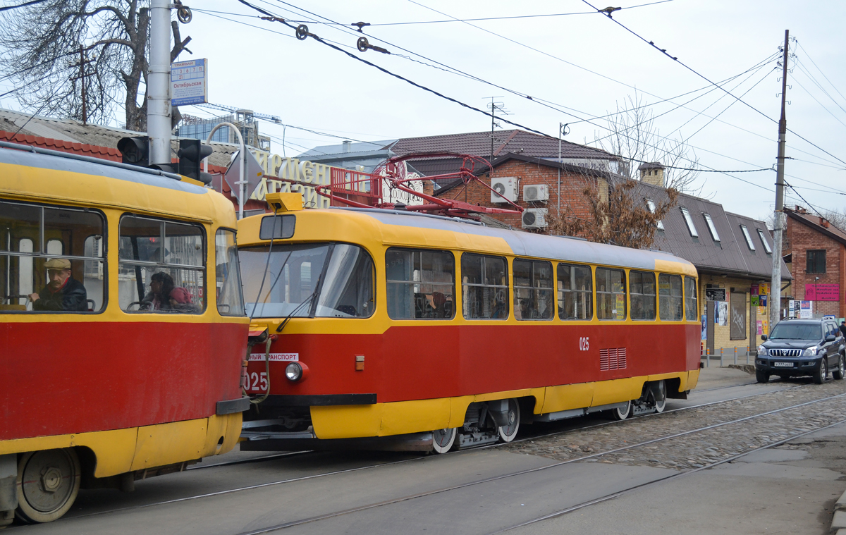 Краснодар, Tatra T3SU № 025 Краснодар, Tatra T3SU № 025