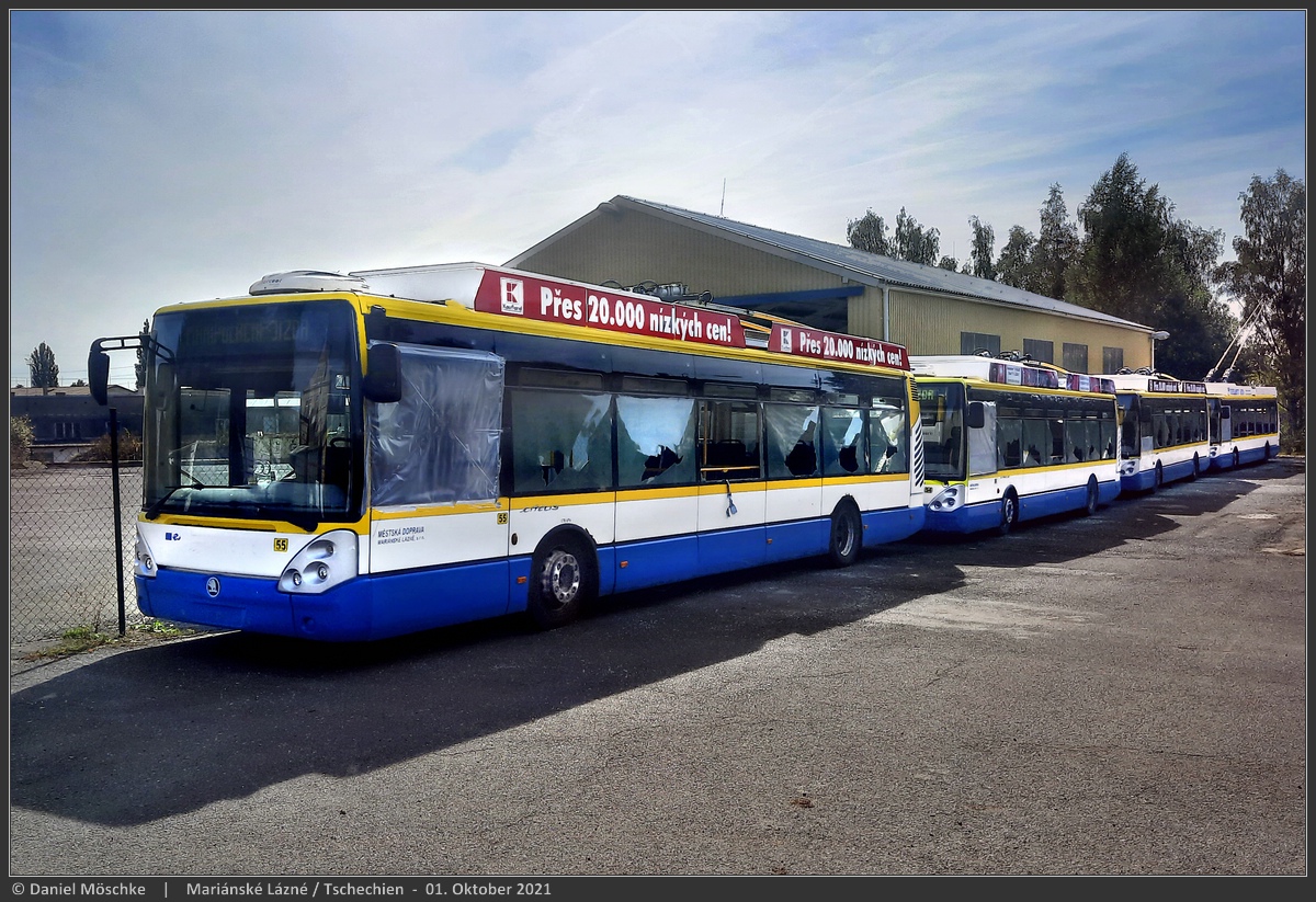 Марианске-Лазне, Škoda 24Tr Irisbus Citelis № 55