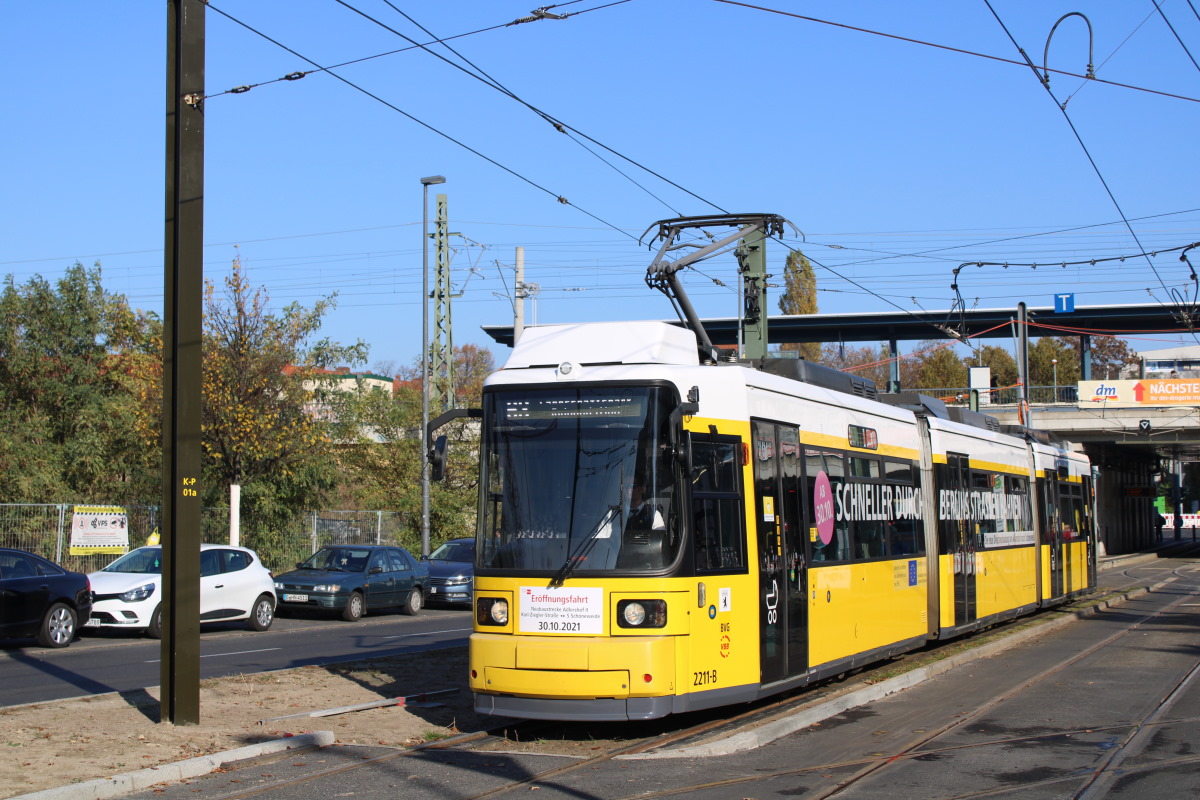 Берлин, BVG GT6Zo № 2211; Берлин — Открытие линии Adlershof-Schöneweide, официальное прощание с Татрами