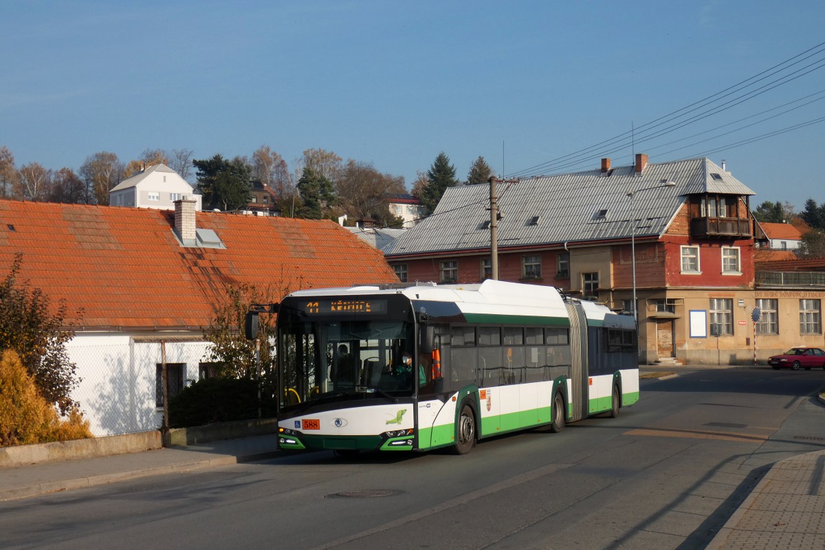 Пльзень, Škoda 27Tr Solaris IV № 588