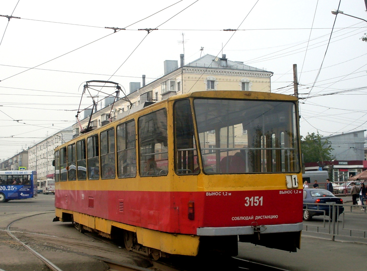 Барнаул, Tatra T6B5SU № 3151