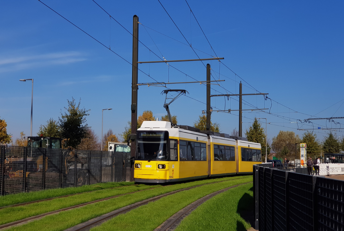 Berlin, BVG GT6U Nr. 1575; Berlin — Eröffnung der Linie Adlershof-Schöneweide, offizieller Tatra-Abschied