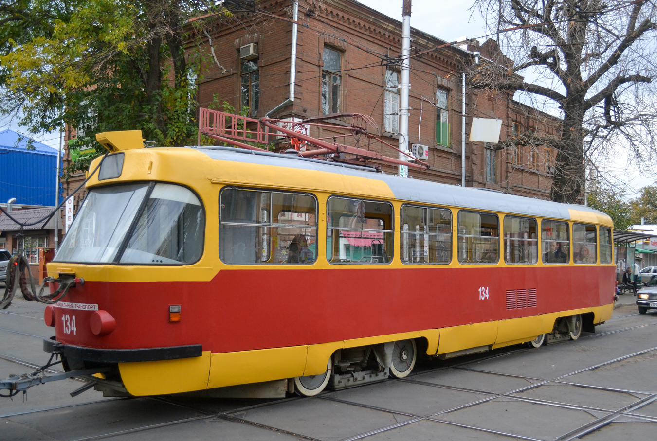 Краснодар, Tatra T3SU № 134