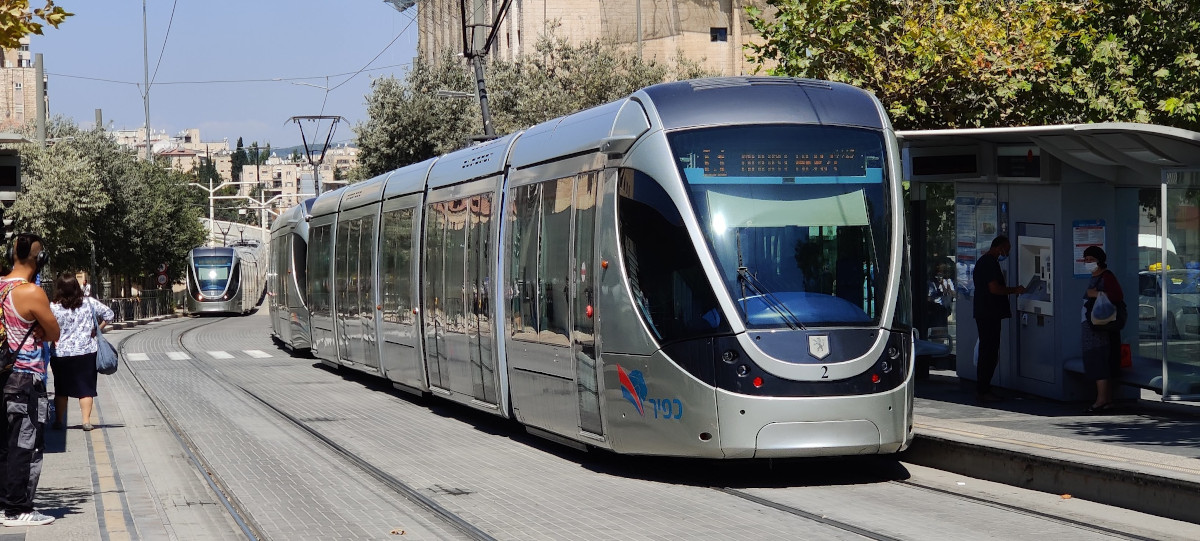 Иерусалим, Alstom Citadis 302 № 02