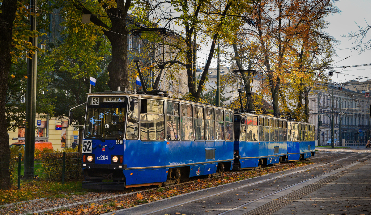Краков, Konstal 105Na № RZ204