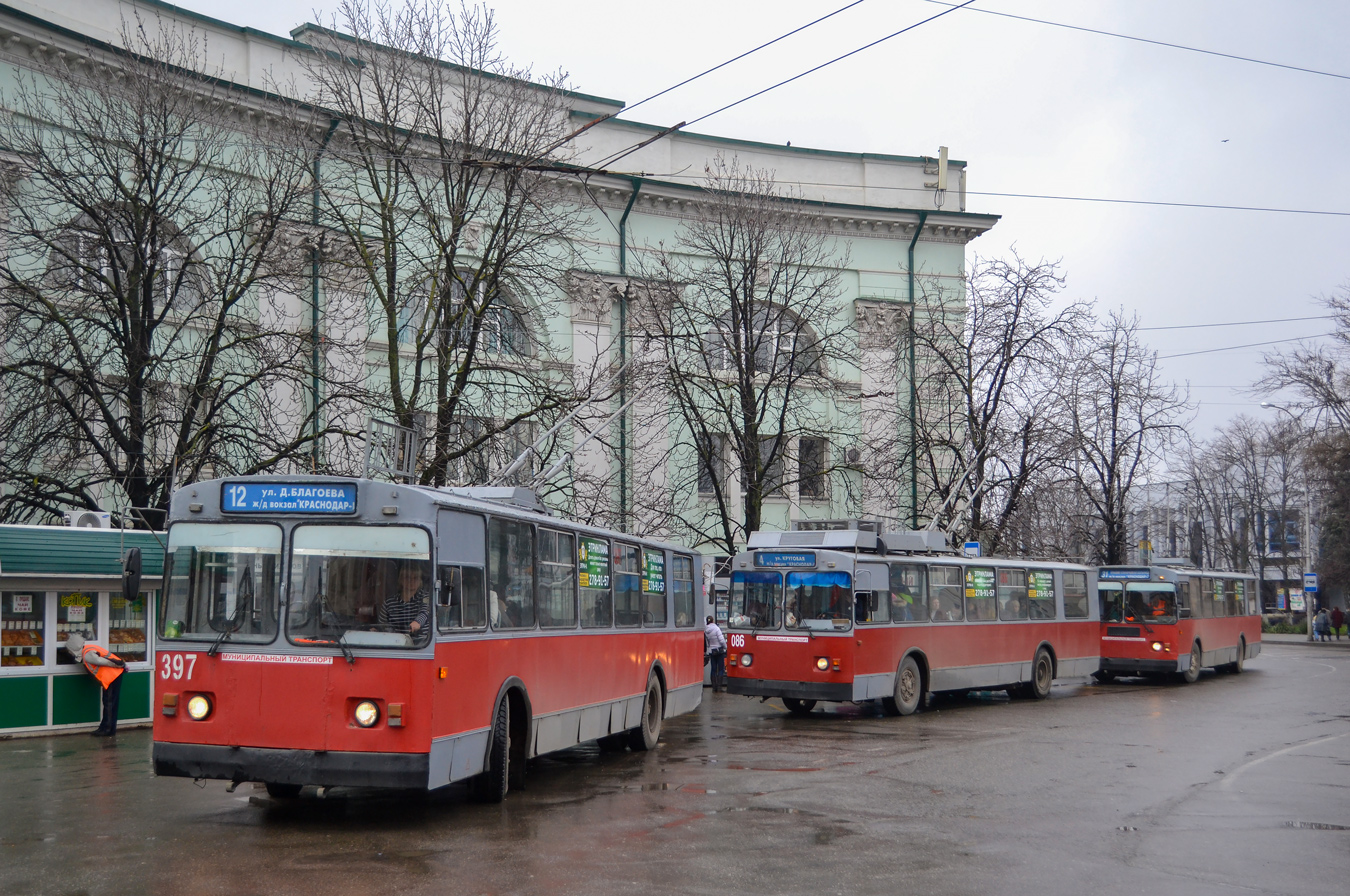 Краснодар, ЗиУ-682В-012 [В0А] № 397; Краснодар, ЗиУ-682Г [Г00] № 086