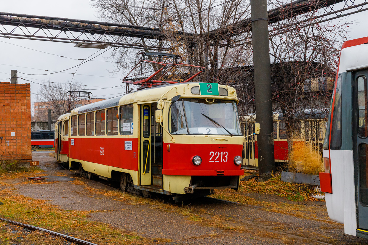 Iževsk, Tatra T3SU (2-door) č. 2213