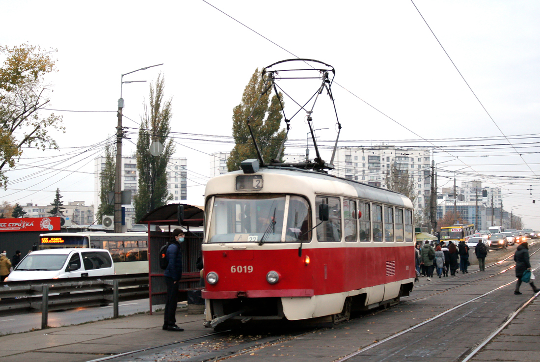 Киев, Tatra T3SU № 6019