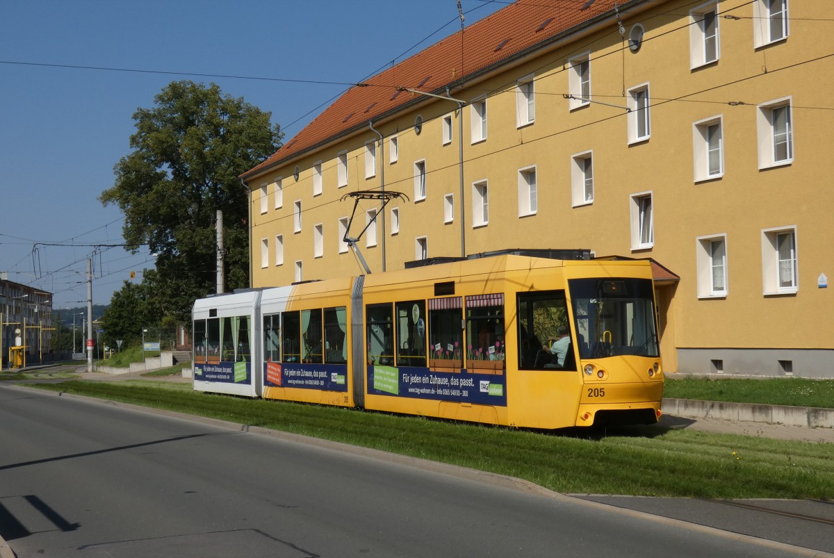 Гера, Alstom NGT8G № 205 Гера, Alstom NGT8G № 205