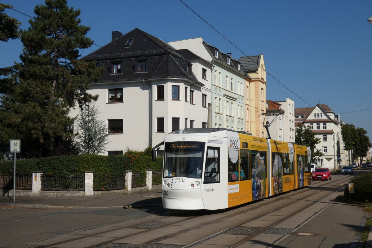 Gera, Alstom NGT8G № 202 Gera, Alstom NGT8G № 202