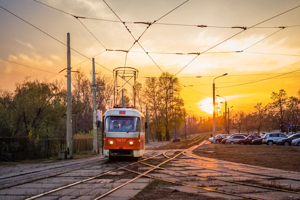 Киев, Tatra T3SU № 5673