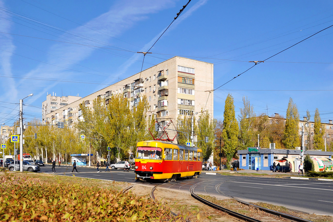 Volžskij, Tatra T3SU nr. 114