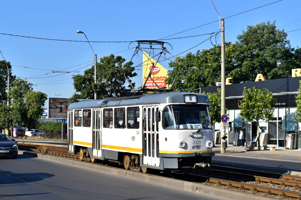 Бухарест - Илфов, Tatra T4R № 3321
