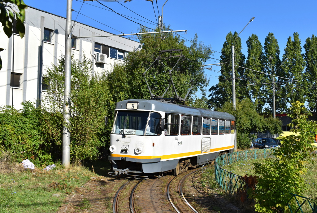 Бухарест - Илфов, Tatra T4R № 3381