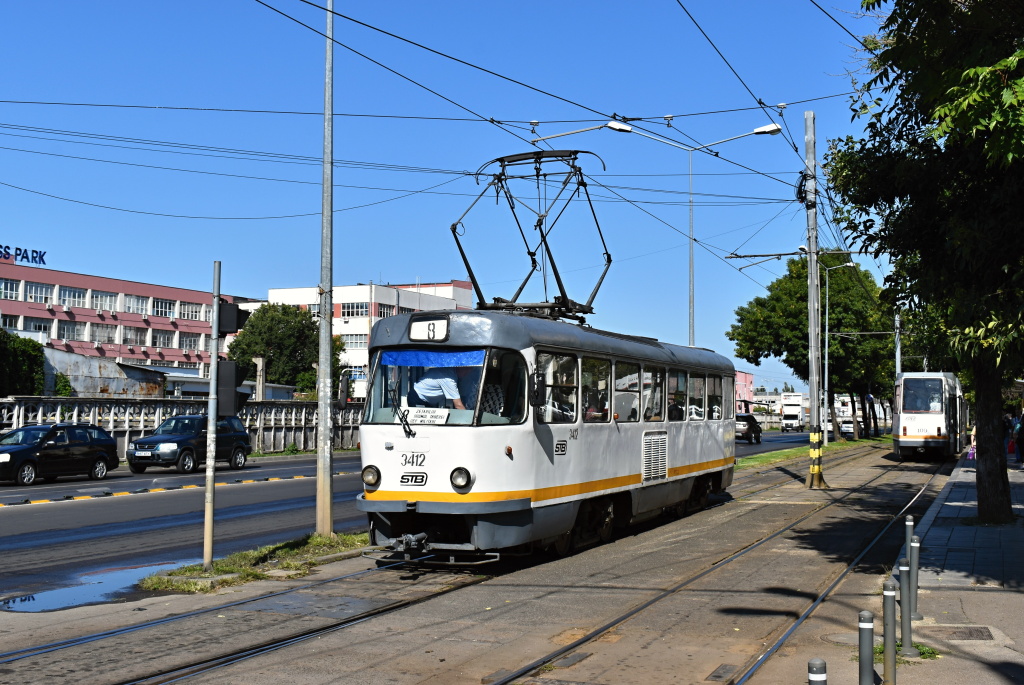 Bukurešt - Ilfov, Tatra T4R Br. 3412