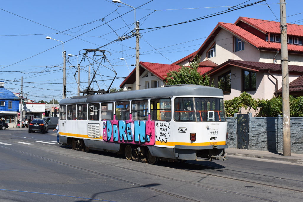 Бухарест - Илфов, Tatra T4R № 3344