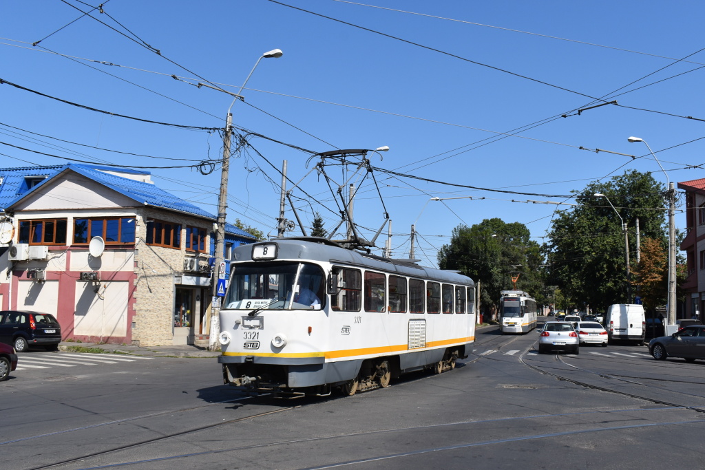 Бухарест - Илфов, Tatra T4R № 3321