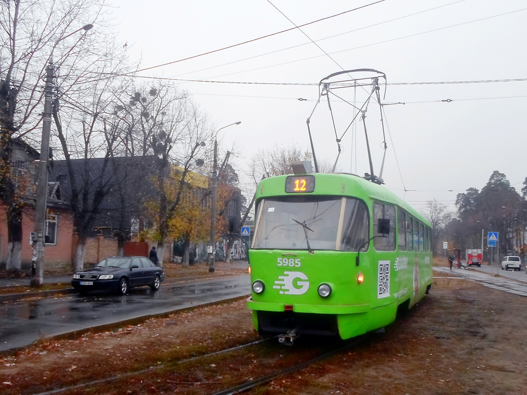 Киев, Tatra T3SU № 5985