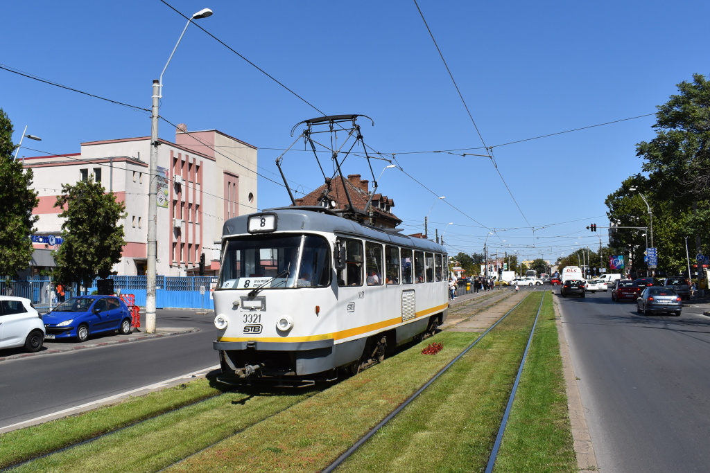 Бухарест - Илфов, Tatra T4R № 3321