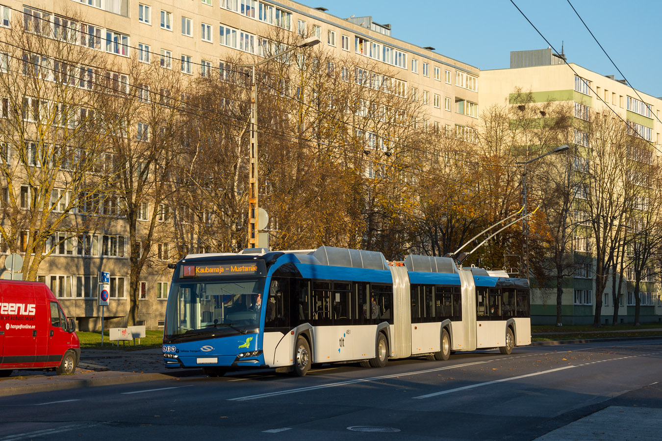 Таллин, Solaris Trollino IV 24 MetroStyle № 451
