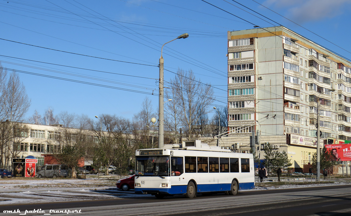 Омск, Тролза-5275.03 «Оптима» № 53