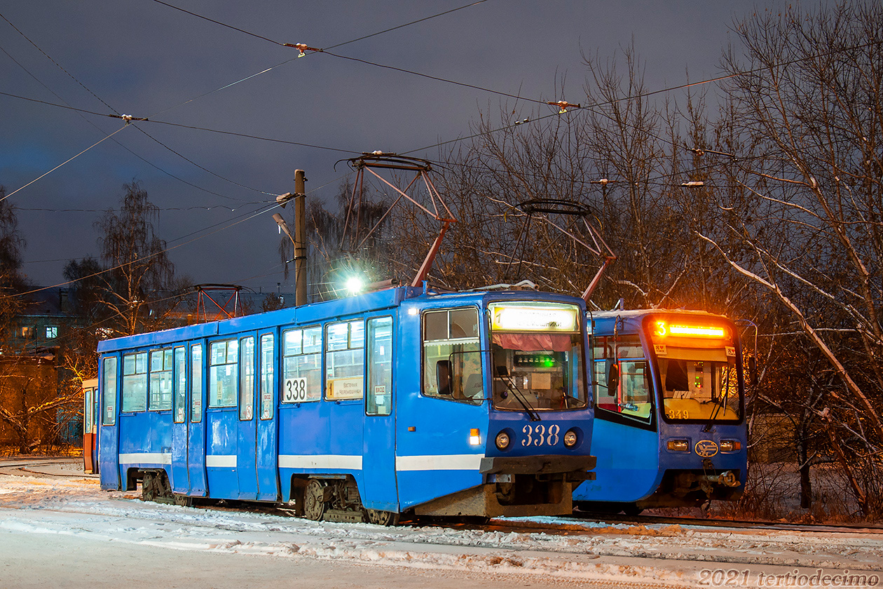 Томск, 71-608КМ № 338 Томск, 71-608КМ № 338