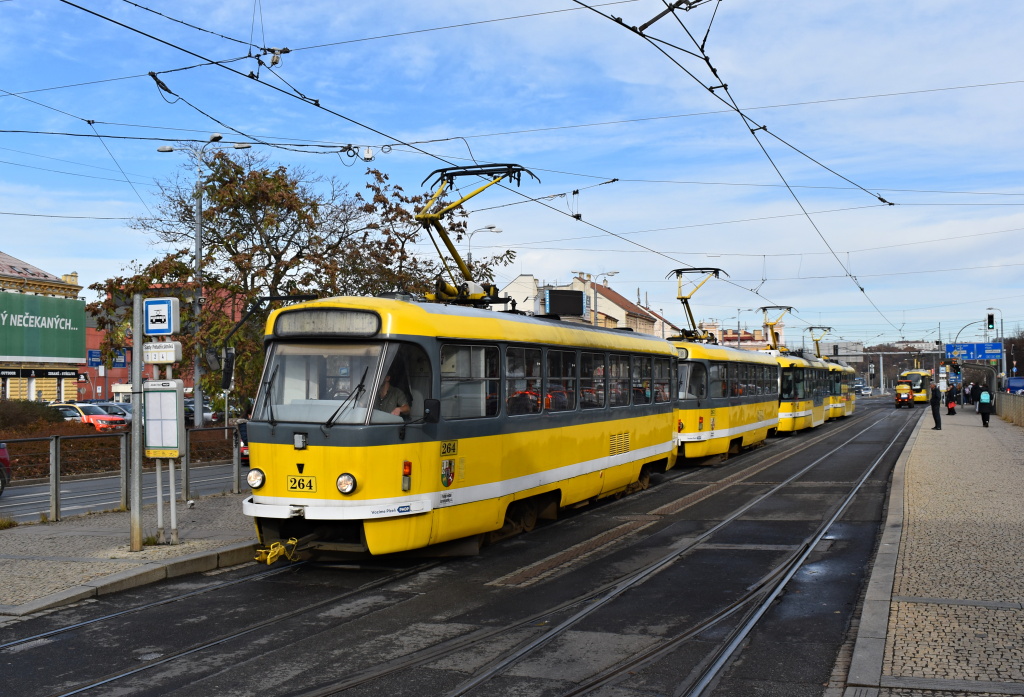 Пльзень, Tatra T3R.P № 264