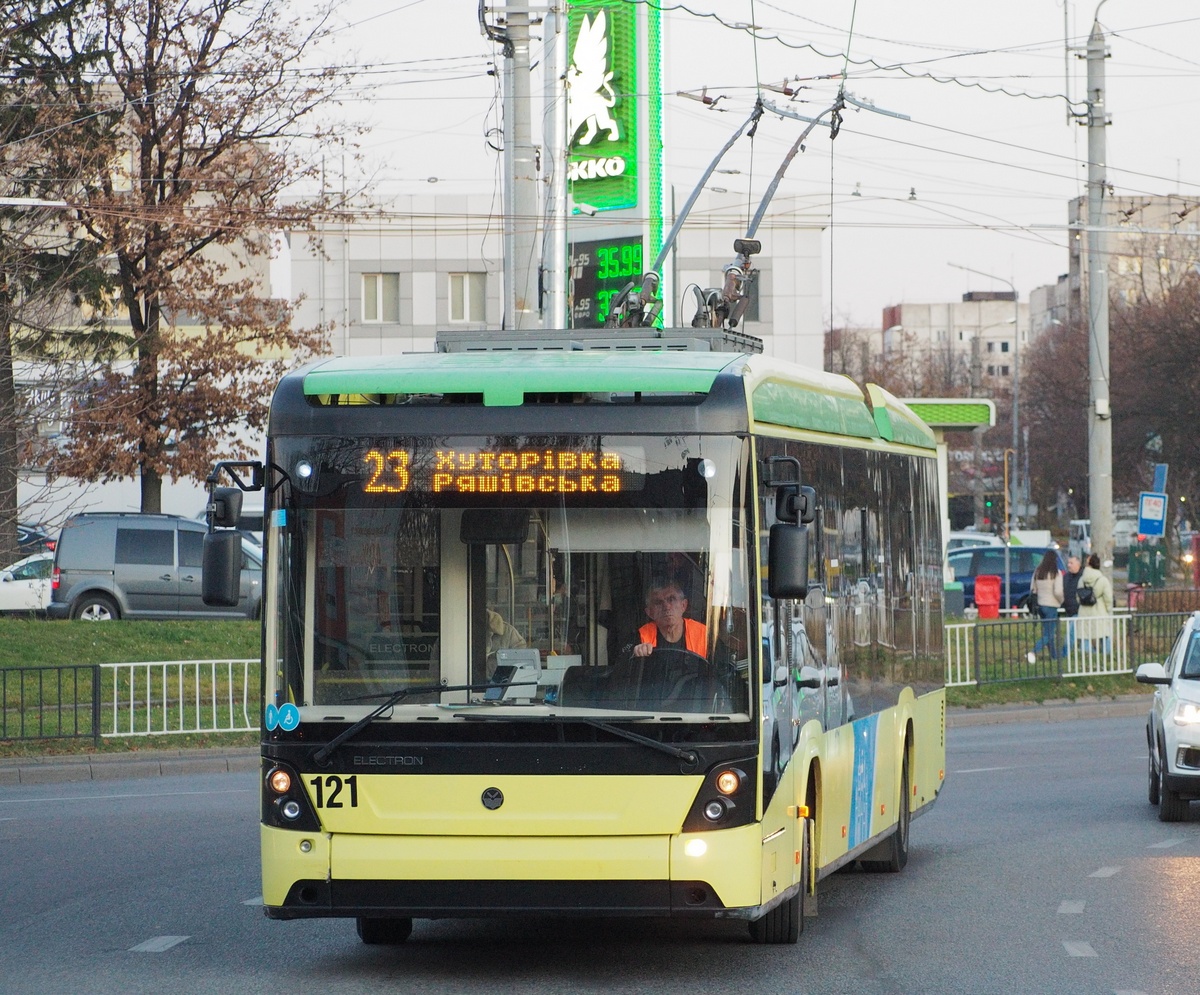 Львов, Electron T19102 № 121