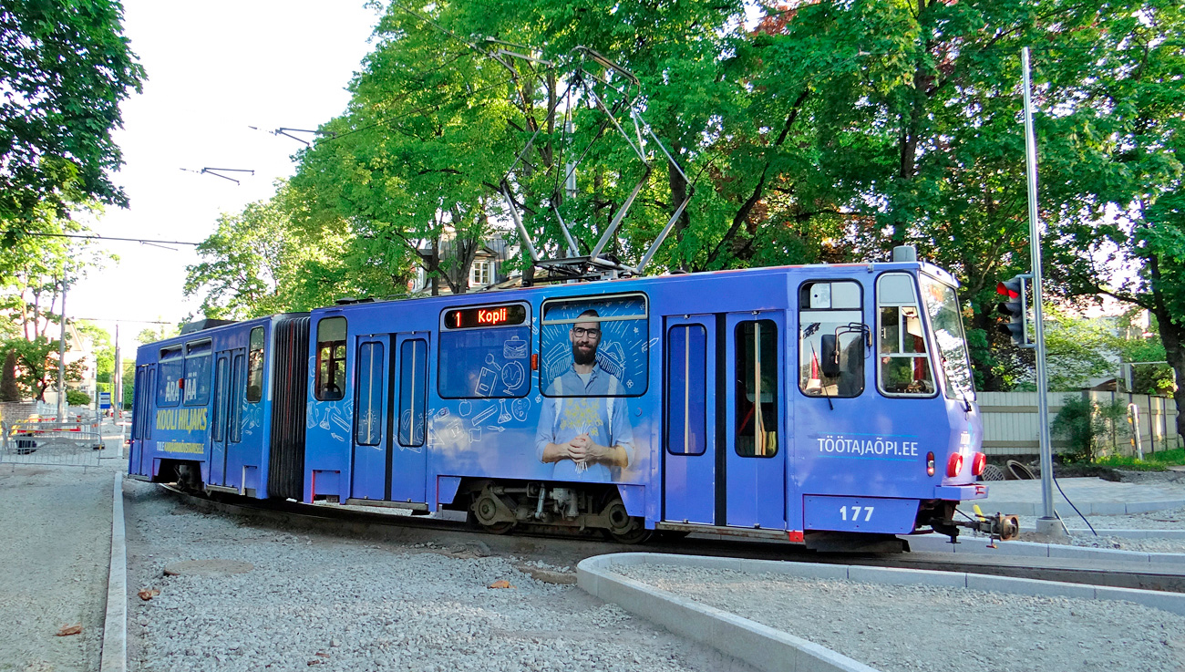 Таллин, Tatra KT4D № 177