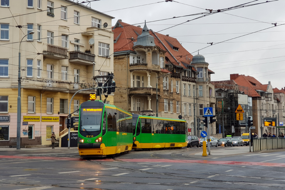 Познань, Konstal 105N-Alfa HF07 № 272