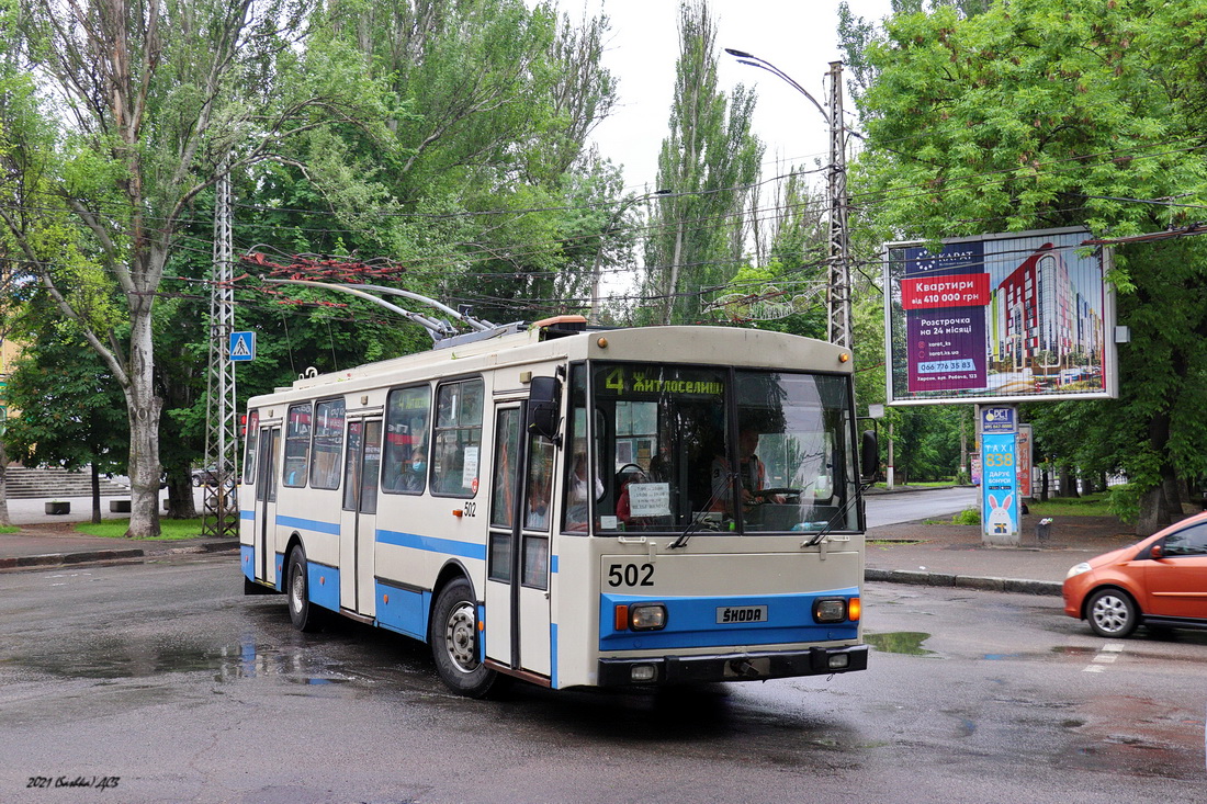 Херсон, Škoda 14Tr10/6 № 502