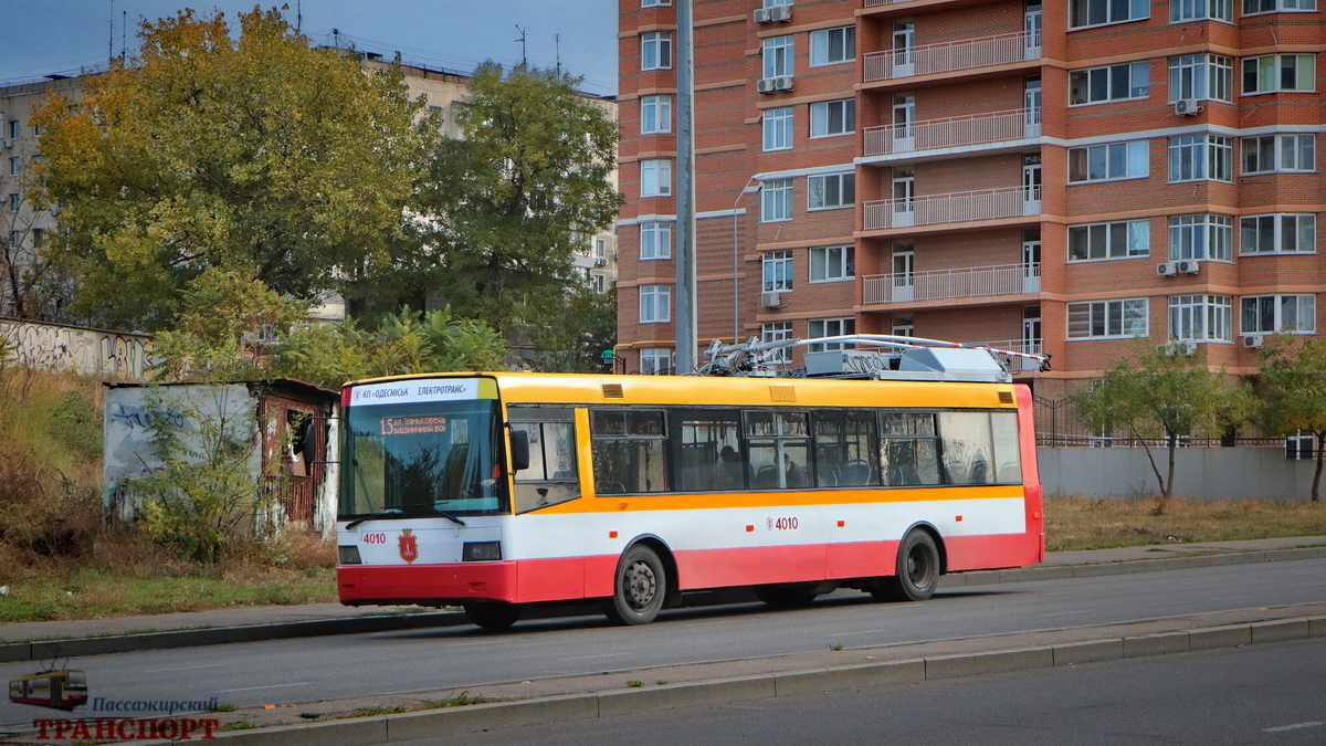 Одесса, Škoda 21Tr КВП ОД № 4010