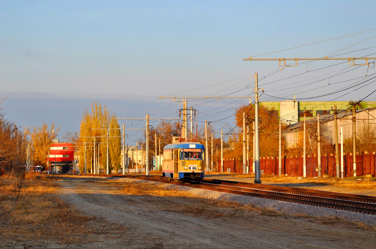 Волгоград, Tatra T3SU (двухдверная) № 65